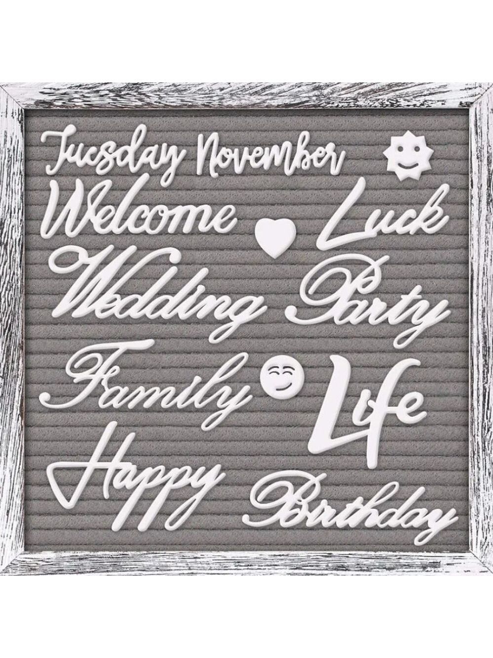 Tukuos Letter Board